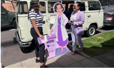 El Comercio: La campaña Violeta Sí, Violencia No recorrerá Ecuador