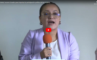 EFE: La ‘Kombi Violeta’ recorre Ecuador para impulsar la participación política de las mujeres